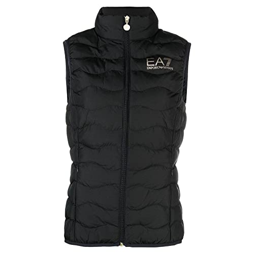 EA7 Ärmellose Damen Logo 8ntq08 tnf8z, Schwarz , XS von EA7