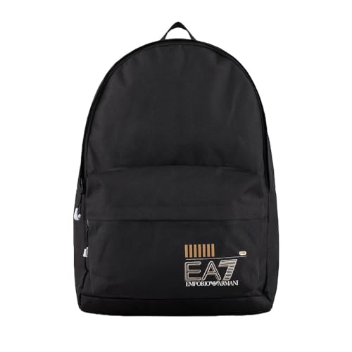 EA7 Herren Train Core Rucksack, Schwarz, One Size von Emporio Armani