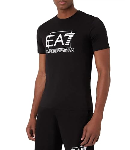 EA7 T-Shirt Regular Fit Black M von Emporio Armani