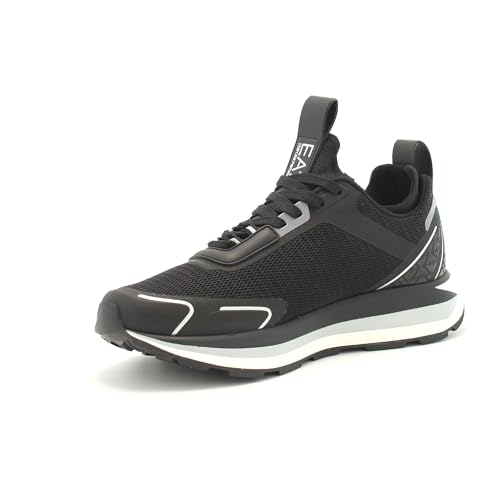 EA7 X8X089 Sneakers, niedrig, Schwarz , 42 EU von Emporio Armani