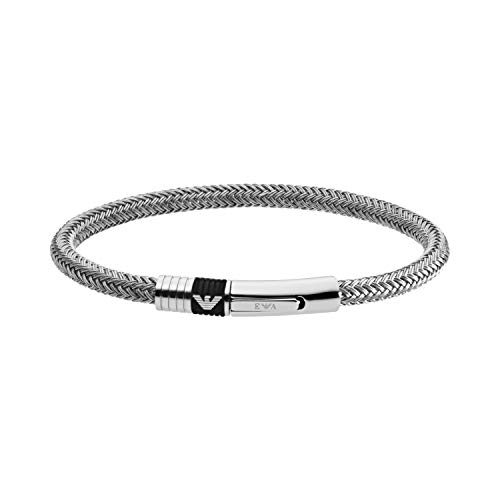 EMPORIO ARMANI Armband Für Männer, Silbernes Edelstahlarmband, EGS1623040 von Emporio Armani