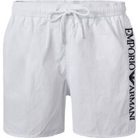 EMPORIO ARMANI Herren Badeshorts weiß unifarben von Emporio Armani