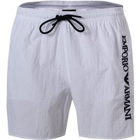 EMPORIO ARMANI Herren Badeshorts weiß unifarben von Emporio Armani