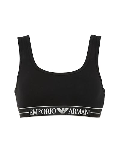 EMPORIO ARMANI Damen Bralette Bra BH, Schwarz, X-Small EMPORIO ARMANI Damen Bralette Bra BH, Schwarz, X-Small von EMPORIO ARMANI