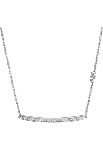 EMPORIO ARMANI Damenkette Plakette Sterlingsilber, EG3591040 von EMPORIO ARMANI