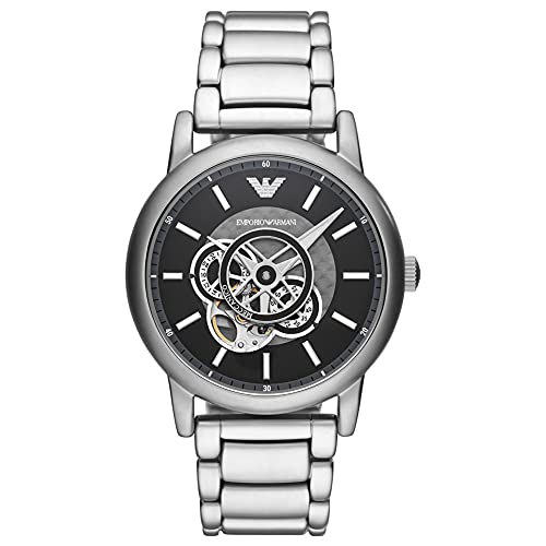 EMPORIO ARMANI Herren Automatikuhr aus Edelstahl AR60021 von Emporio Armani