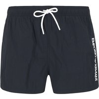 EMPORIO ARMANI Herren Badeshorts blau Mikrofaser unifarben von Emporio Armani