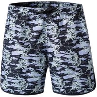 EMPORIO ARMANI Herren Badeshorts blau Mikrofaser Mit Prints von Emporio Armani