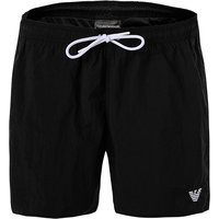 EMPORIO ARMANI Herren Badeshorts schwarz unifarben von Emporio Armani