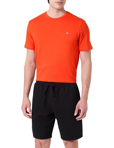 EMPORIO ARMANI Herren Bermuda Short Sweatpants, Black, M von EMPORIO ARMANI