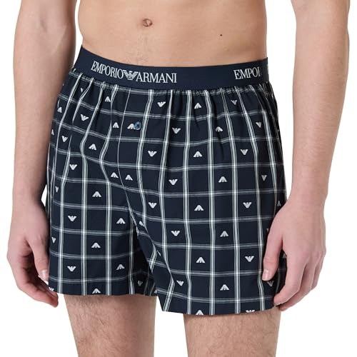 EMPORIO ARMANI Herren Boxer Boxershorts, Blue Fancy 47, XL EMPORIO ARMANI Herren Boxer Boxershorts, Blue Fancy 47, XL von EMPORIO ARMANI