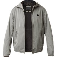 EMPORIO ARMANI Herren Jacke Grau Mikrofaser unifarben von Emporio Armani