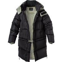 EMPORIO ARMANI Herren Daunenparka schwarz unifarben von Emporio Armani