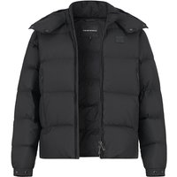 EMPORIO ARMANI Herren Daunenjacke schwarz Mikrofaser unifarben von Emporio Armani