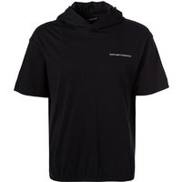 EMPORIO ARMANI Herren Kapuzenshirt blau Baumwolle von Emporio Armani