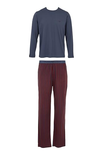 EMPORIO ARMANI Herren Long Pajamas Pyjama-Set, Vintage/Vert.Stripes, XL EMPORIO ARMANI Herren Long Pajamas Pyjama-Set, Vintage/Vert.Stripes, XL von EMPORIO ARMANI