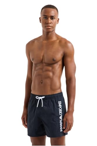 EMPORIO ARMANI Herren Mid Boxer Badehose, Armani Blu, XL von EMPORIO ARMANI