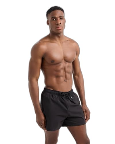 EMPORIO ARMANI Herren Mid Boxer Badehose, Schwarz, XL von EMPORIO ARMANI