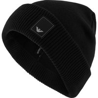 EMPORIO ARMANI Herren Mütze blau Kaschmirwolle von Emporio Armani