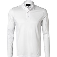 EMPORIO ARMANI Herren Polo-Shirt weiß Baumwoll-Jersey von Emporio Armani