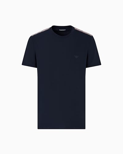 EMPORIO ARMANI Herren S/Sleeve T-Shirt, Armani Blu, L von EMPORIO ARMANI