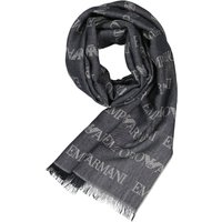 EMPORIO ARMANI Herren Schal blau Wolle von Emporio Armani