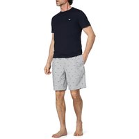 EMPORIO ARMANI Herren Pyjama blau Baumwolle & Mix Gestreift EMPORIO ARMANI Herren Pyjama blau Baumwolle & Mix Gestreift von Emporio Armani