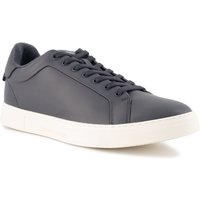 EMPORIO ARMANI Herren Sneaker blau Glattleder von Emporio Armani