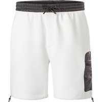 EMPORIO ARMANI Herren Sweatshorts beige Baumwolle von Emporio Armani