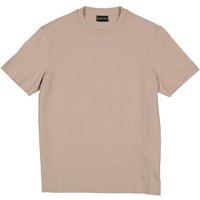 EMPORIO ARMANI Herren T-Shirt beige Baumwolle von Emporio Armani