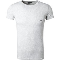 EMPORIO ARMANI Herren T-Shirt grau Baumwolle unifarben von Emporio Armani