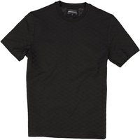 EMPORIO ARMANI Herren T-Shirt schwarz Baumwolle von Emporio Armani