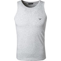 EMPORIO ARMANI Herren Tanktop grau Baumwolle unifarben von Emporio Armani