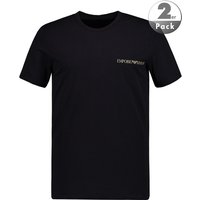 EMPORIO ARMANI Herren T-Shirts schwarz Baumwolle & Mix unifarben von Emporio Armani