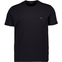 EMPORIO ARMANI Herren T-Shirts schwarz Baumwolle unifarben von Emporio Armani