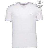 EMPORIO ARMANI Herren T-Shirts weiß Viskose unifarben von Emporio Armani