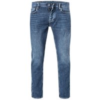 EMPORIO ARMANI Herren Jeans blau Baumwoll-Stretch von Emporio Armani