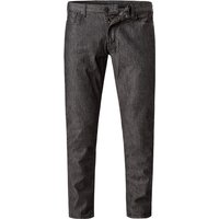 EMPORIO ARMANI Herren Jeans schwarz Baumwoll-Stretch von Emporio Armani