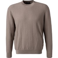 EMPORIO ARMANI Herren Pullover braun unifarben EMPORIO ARMANI Herren Pullover braun unifarben von Emporio Armani