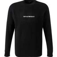 EMPORIO ARMANI Herren Pullover schwarz unifarben EMPORIO ARMANI Herren Pullover schwarz unifarben von Emporio Armani