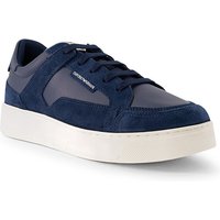 EMPORIO ARMANI Herren Sneaker blau Glattleder EMPORIO ARMANI Herren Sneaker blau Glattleder von Emporio Armani
