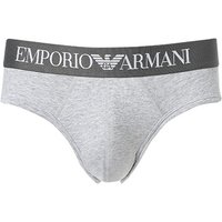 EMPORIO ARMANI Herren Slip weiß Baumwolle & Mix unifarben von Emporio Armani