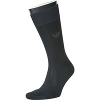 EMPORIO ARMANI Herren Socken blau Baumwolle unifarben von Emporio Armani