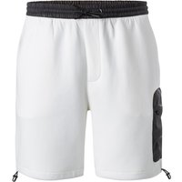 EMPORIO ARMANI Herren Sweatshorts weiß von Emporio Armani