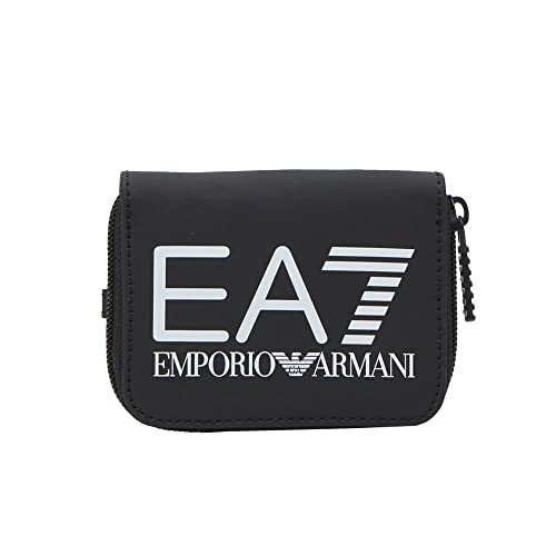 Ea7 emporio armani Train Zip Around Wallet - Black/White-One Size von Emporio Armani