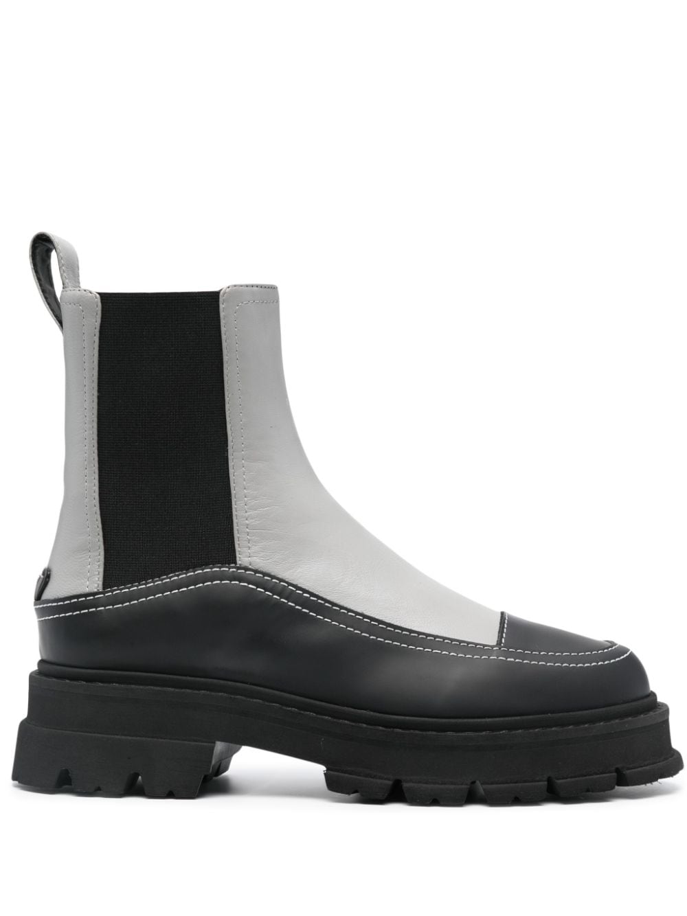 Emporio Armani Stiefeletten mit Einsätzen 55mm - Schwarz von Emporio Armani