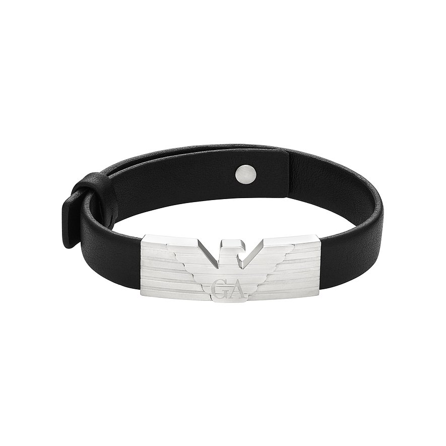 Emporio Armani Armband  EGS3075040 Leder, Edelstahl von Emporio Armani