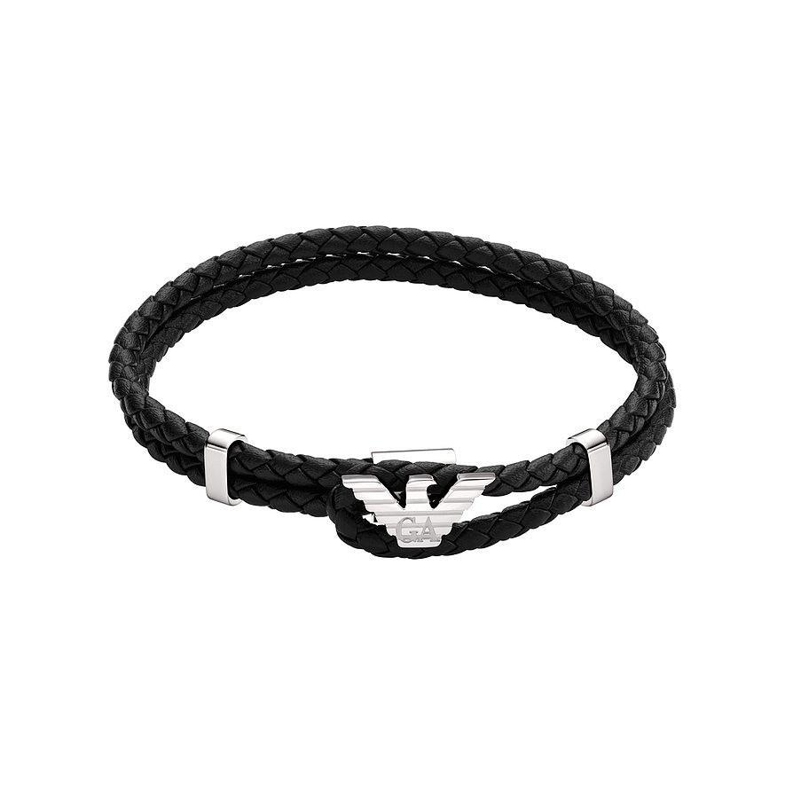 Emporio Armani Armband EGS3237040 Leder, Edelstahl von Emporio Armani