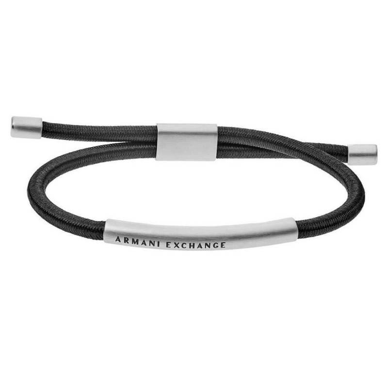 Emporio Armani Armband Fashion men´s bracelet with steel clasp AXG0041040 von Emporio Armani