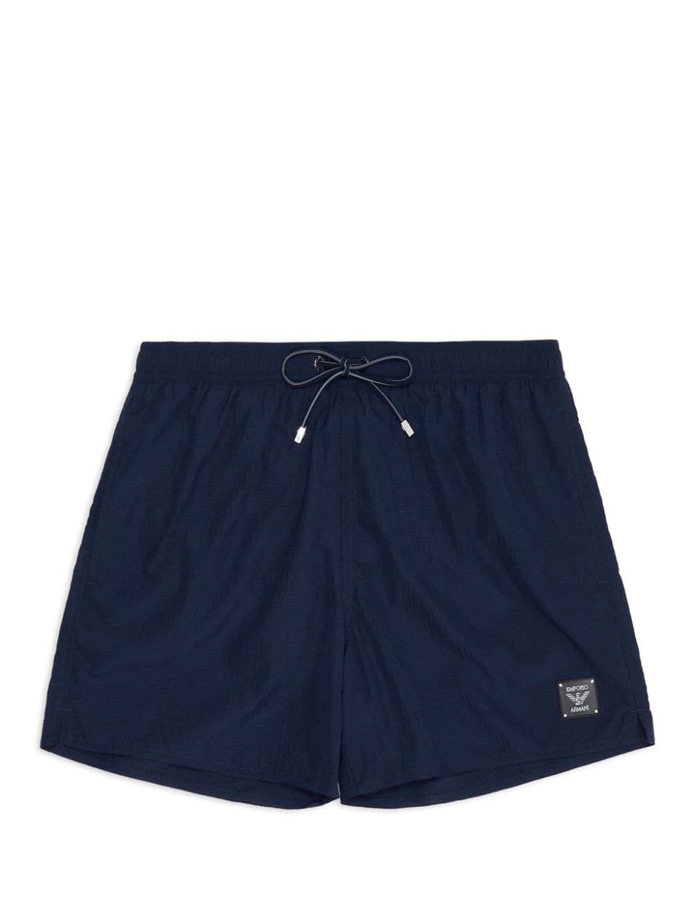 Emporio Armani Badeshorts mit Logo-Applikation - Blau von Emporio Armani